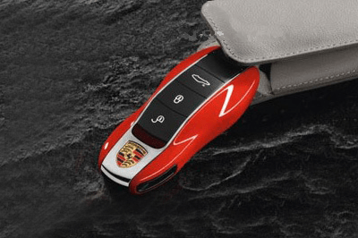 Painted Vehicle Key